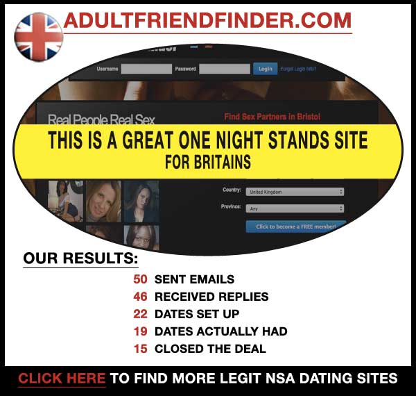 Homepage of AdultFriendFinder.com