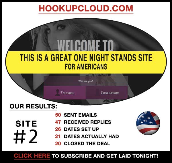 Homepage of HookupCloud.com